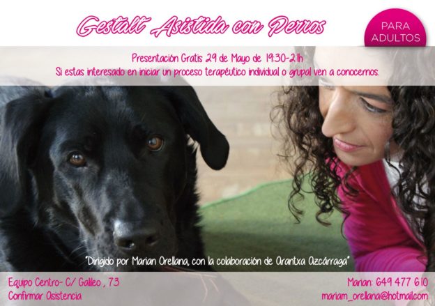 Presentación "Gestalt Asistida con Perros"